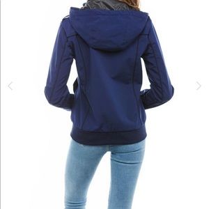 NIB Baubax Travel Jacket 2.0 - black/blue Bomber